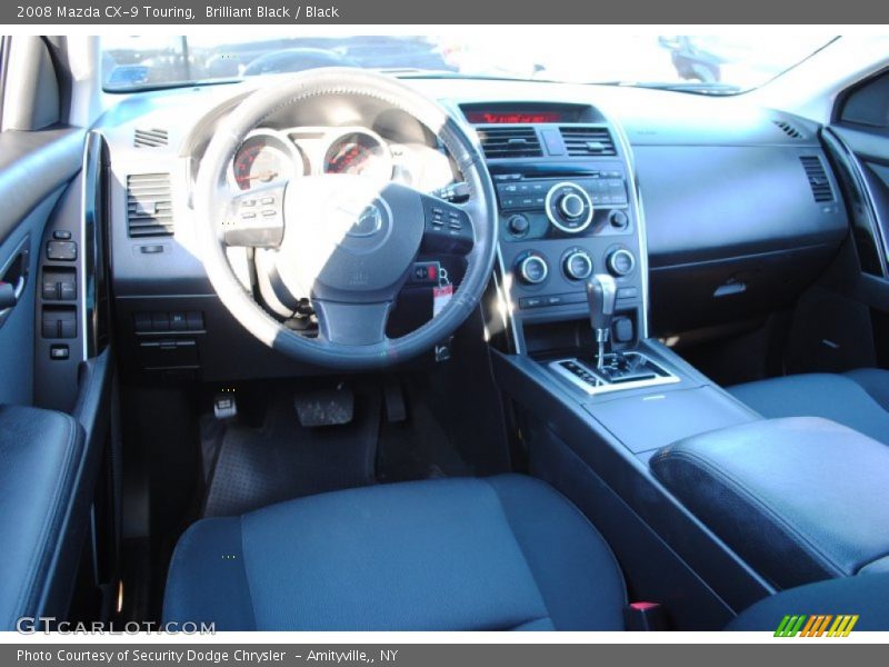 Brilliant Black / Black 2008 Mazda CX-9 Touring