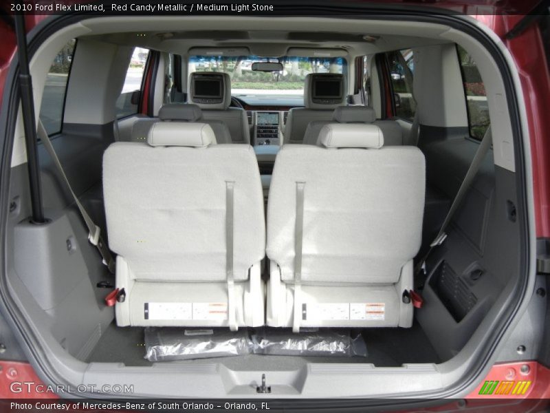 Red Candy Metallic / Medium Light Stone 2010 Ford Flex Limited