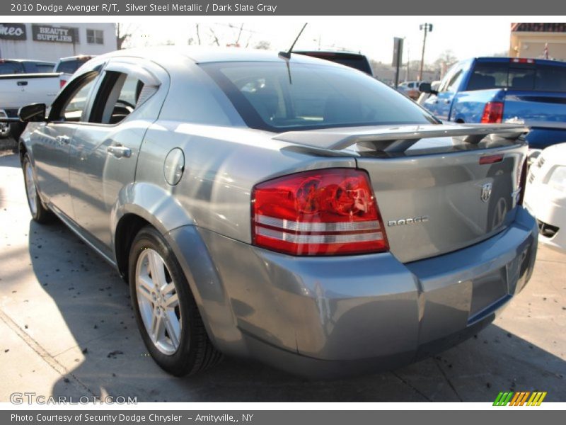 Silver Steel Metallic / Dark Slate Gray 2010 Dodge Avenger R/T