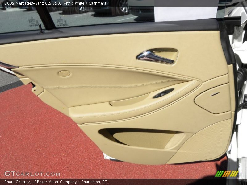 Arctic White / Cashmere 2009 Mercedes-Benz CLS 550