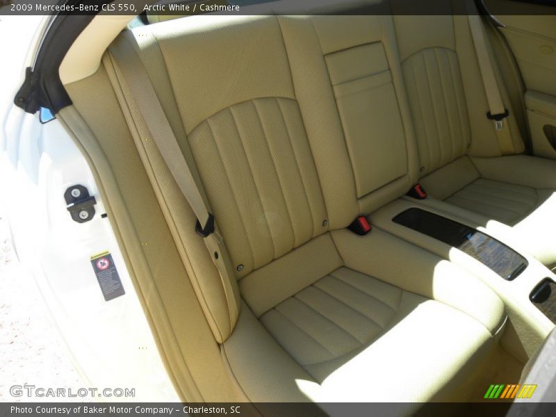 Arctic White / Cashmere 2009 Mercedes-Benz CLS 550