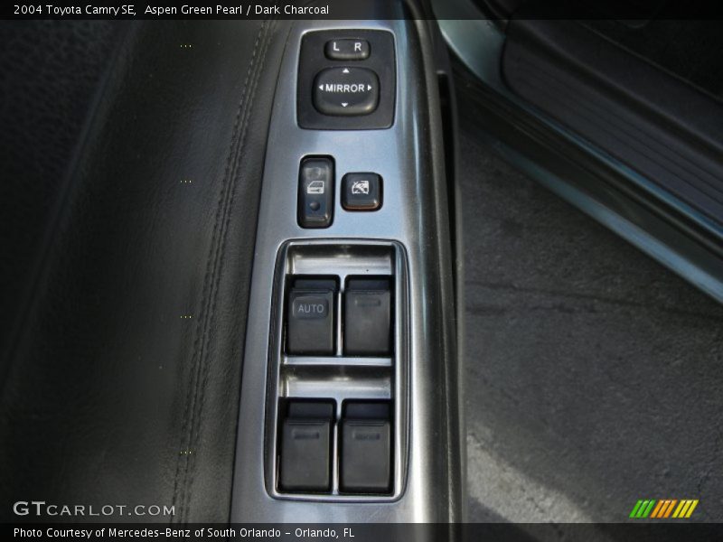 Aspen Green Pearl / Dark Charcoal 2004 Toyota Camry SE