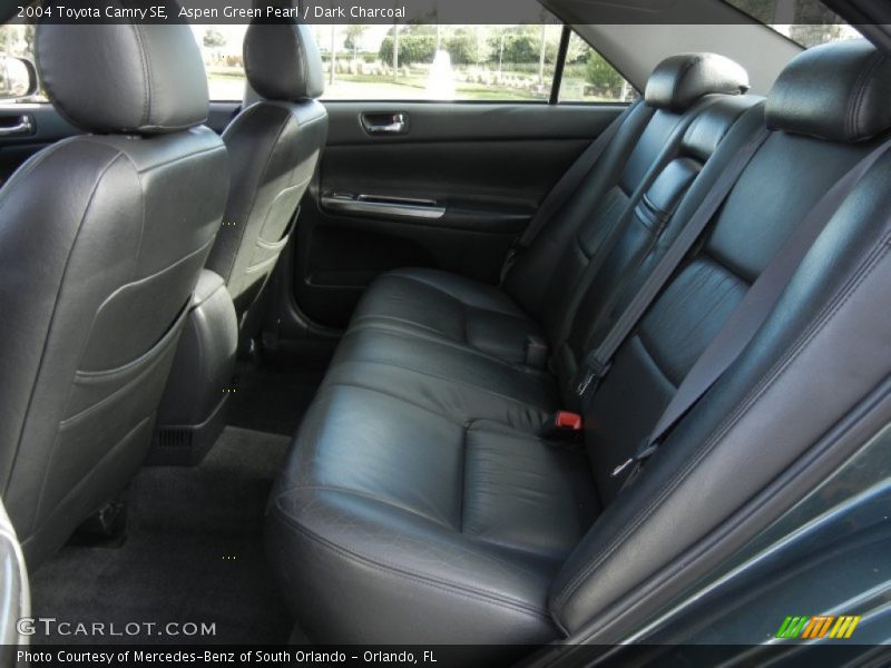 Aspen Green Pearl / Dark Charcoal 2004 Toyota Camry SE