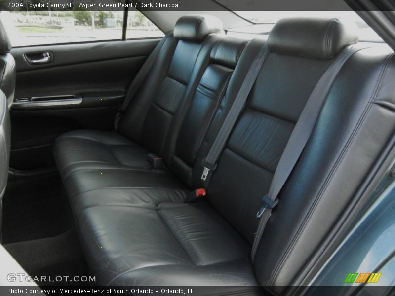 Aspen Green Pearl / Dark Charcoal 2004 Toyota Camry SE