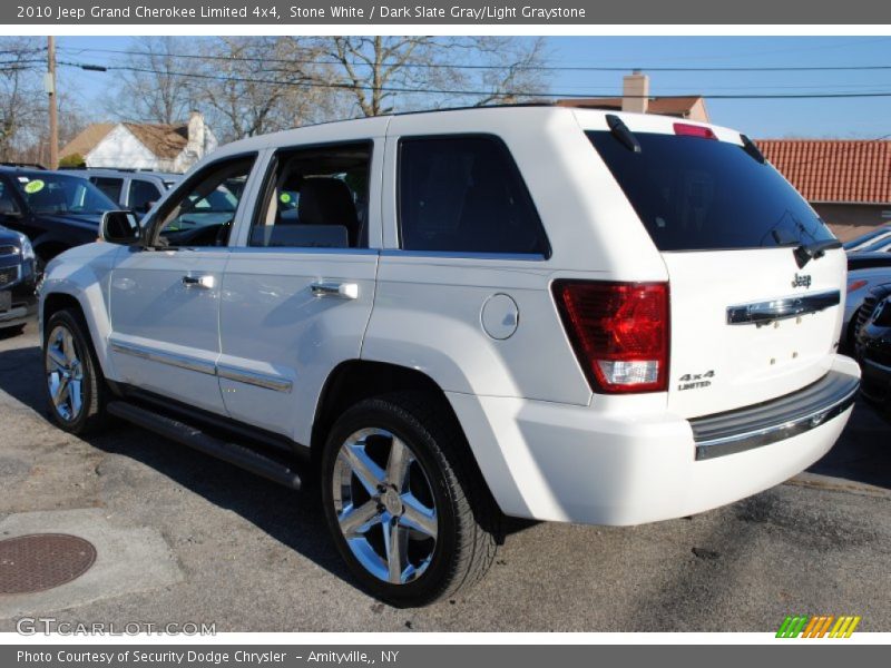 Stone White / Dark Slate Gray/Light Graystone 2010 Jeep Grand Cherokee Limited 4x4