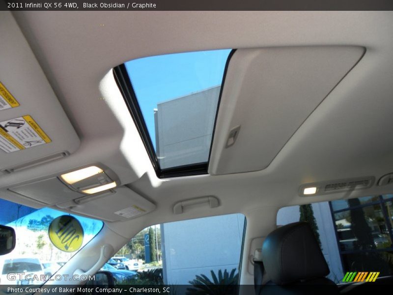 Black Obsidian / Graphite 2011 Infiniti QX 56 4WD
