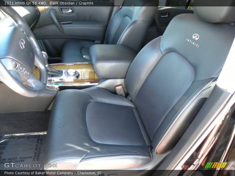  2011 QX 56 4WD Graphite Interior