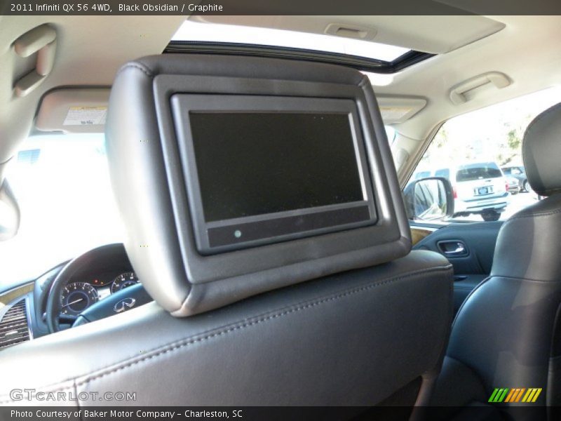 Black Obsidian / Graphite 2011 Infiniti QX 56 4WD