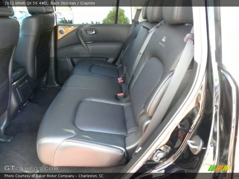 Black Obsidian / Graphite 2011 Infiniti QX 56 4WD