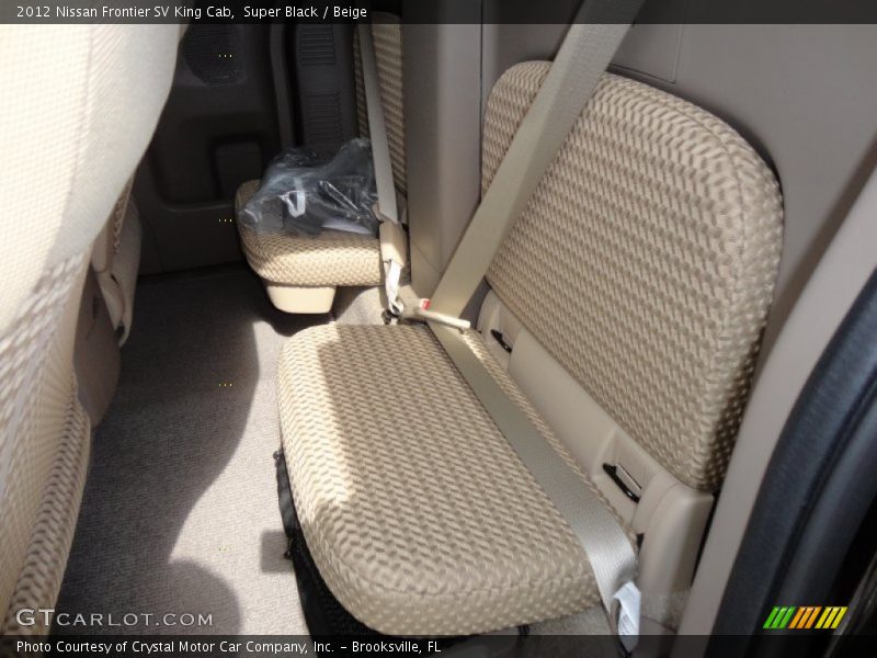 Super Black / Beige 2012 Nissan Frontier SV King Cab