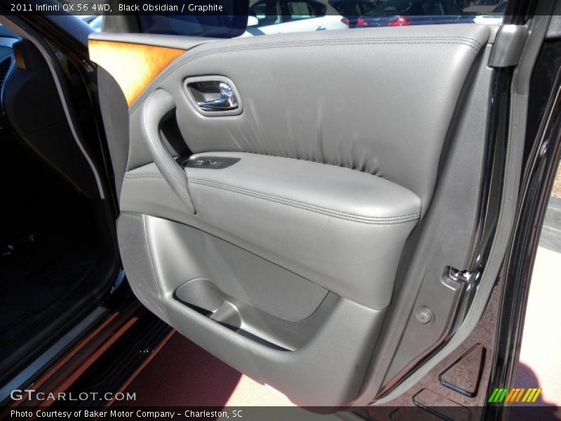 Black Obsidian / Graphite 2011 Infiniti QX 56 4WD