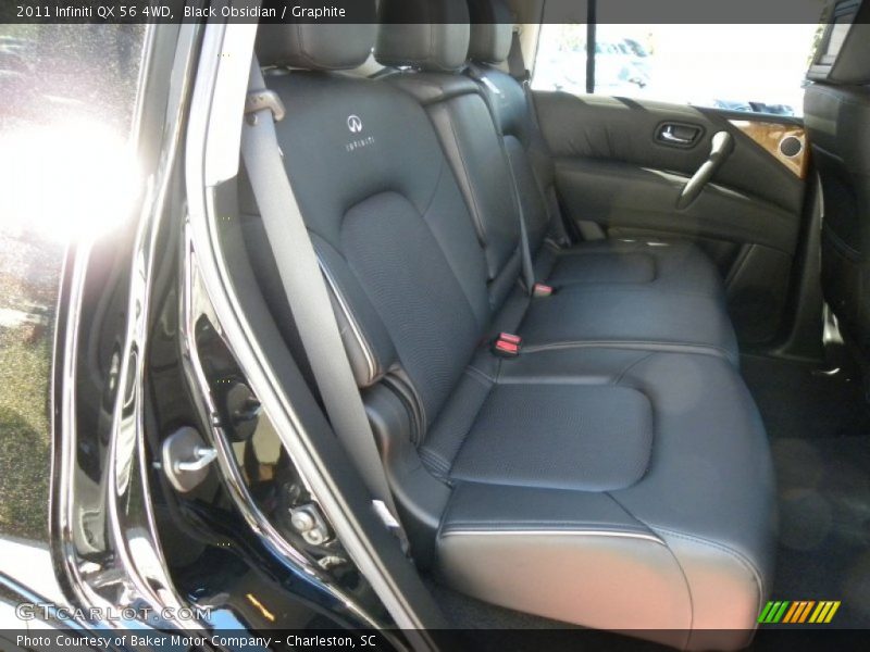 Black Obsidian / Graphite 2011 Infiniti QX 56 4WD