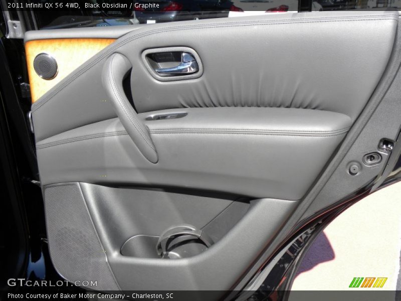 Black Obsidian / Graphite 2011 Infiniti QX 56 4WD