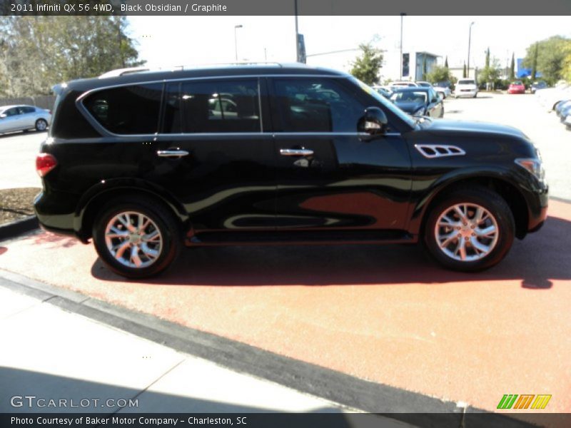 Black Obsidian / Graphite 2011 Infiniti QX 56 4WD