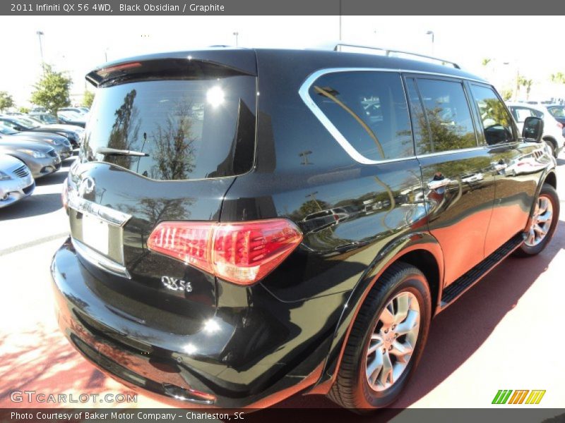 Black Obsidian / Graphite 2011 Infiniti QX 56 4WD