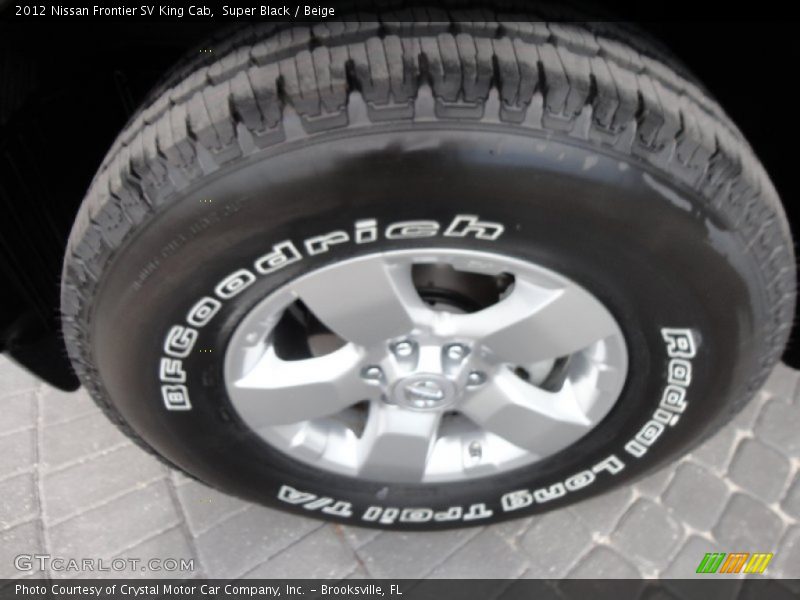 Super Black / Beige 2012 Nissan Frontier SV King Cab
