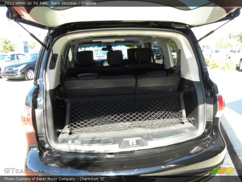 Black Obsidian / Graphite 2011 Infiniti QX 56 4WD