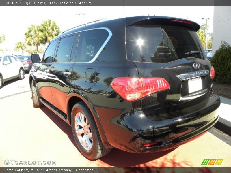Black Obsidian / Graphite 2011 Infiniti QX 56 4WD