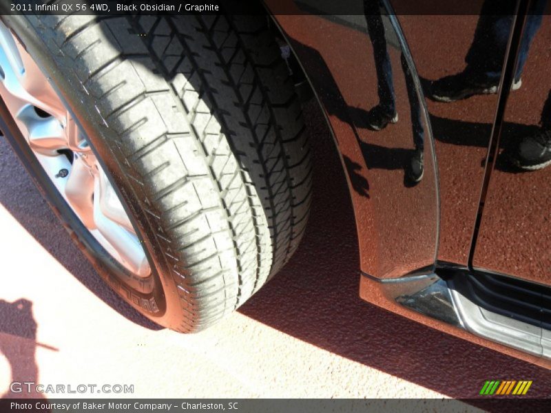 Black Obsidian / Graphite 2011 Infiniti QX 56 4WD