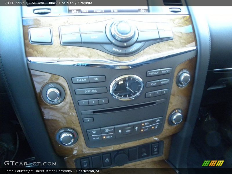 Controls of 2011 QX 56 4WD