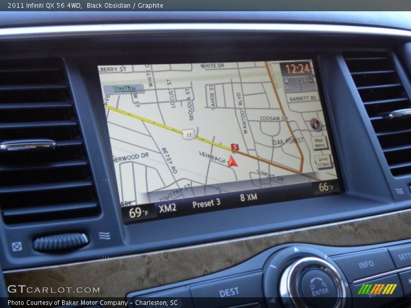 Navigation of 2011 QX 56 4WD