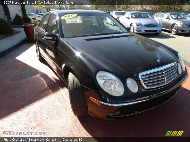 Black / Stone 2005 Mercedes-Benz E 320 Sedan