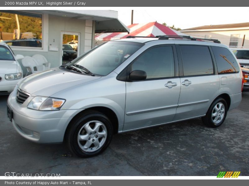 Highlight Silver / Gray 2000 Mazda MPV LX