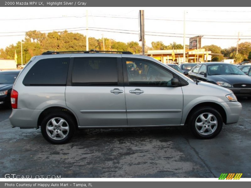 Highlight Silver / Gray 2000 Mazda MPV LX