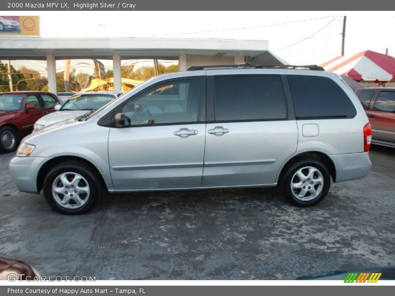 Highlight Silver / Gray 2000 Mazda MPV LX
