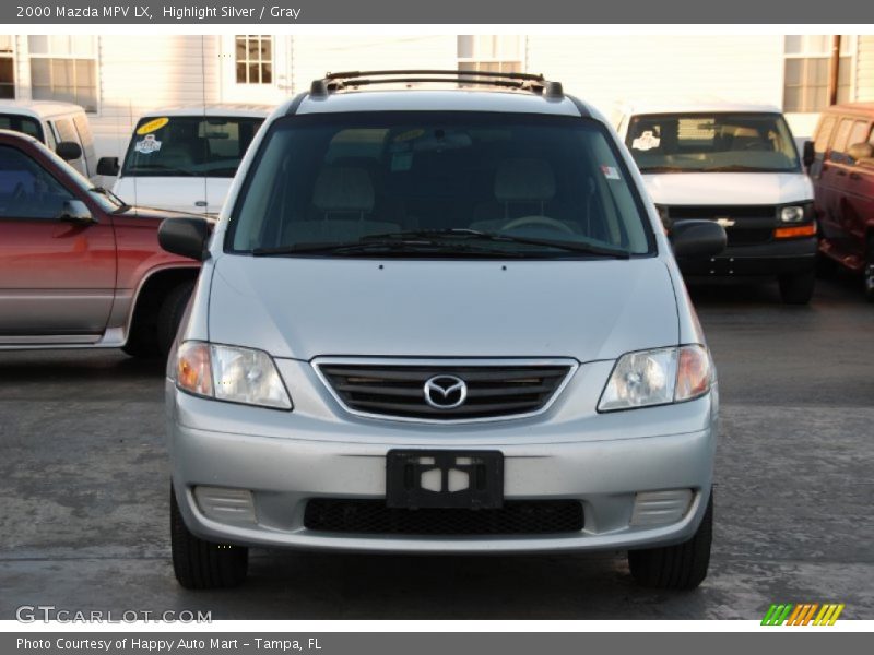 Highlight Silver / Gray 2000 Mazda MPV LX