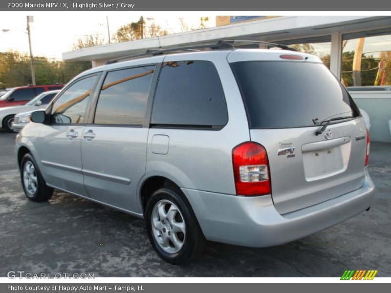 Highlight Silver / Gray 2000 Mazda MPV LX