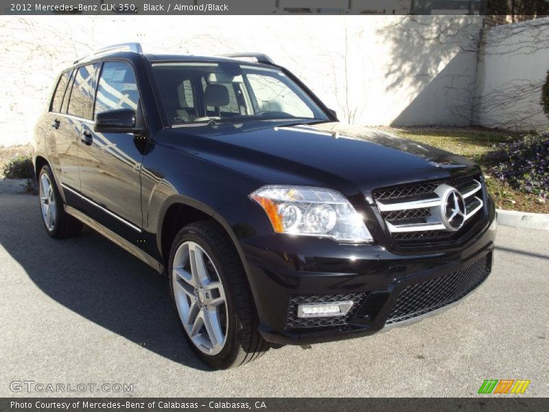 Black / Almond/Black 2012 Mercedes-Benz GLK 350