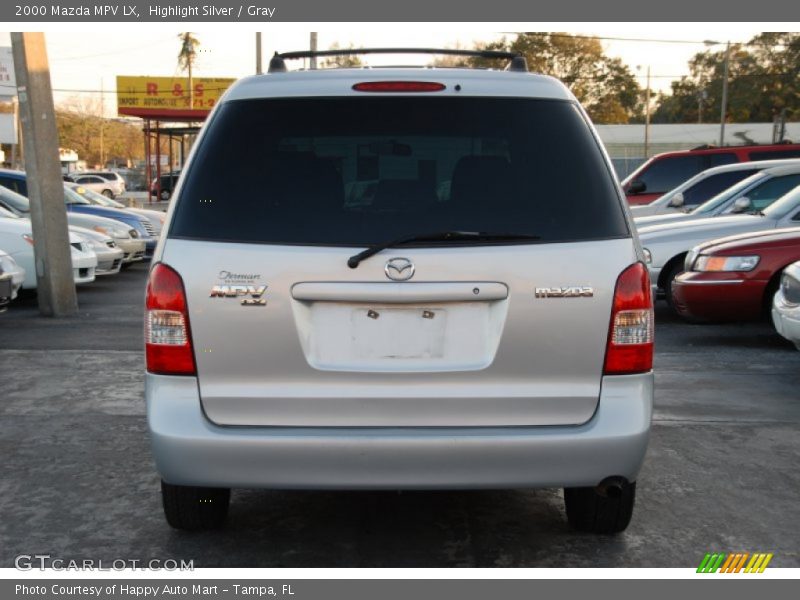 Highlight Silver / Gray 2000 Mazda MPV LX