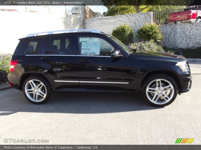 Black / Almond/Black 2012 Mercedes-Benz GLK 350