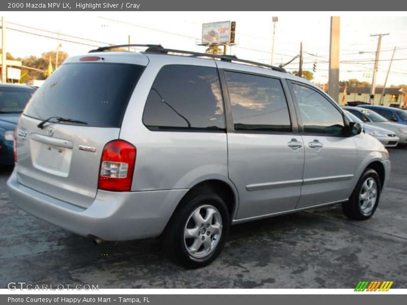 Highlight Silver / Gray 2000 Mazda MPV LX