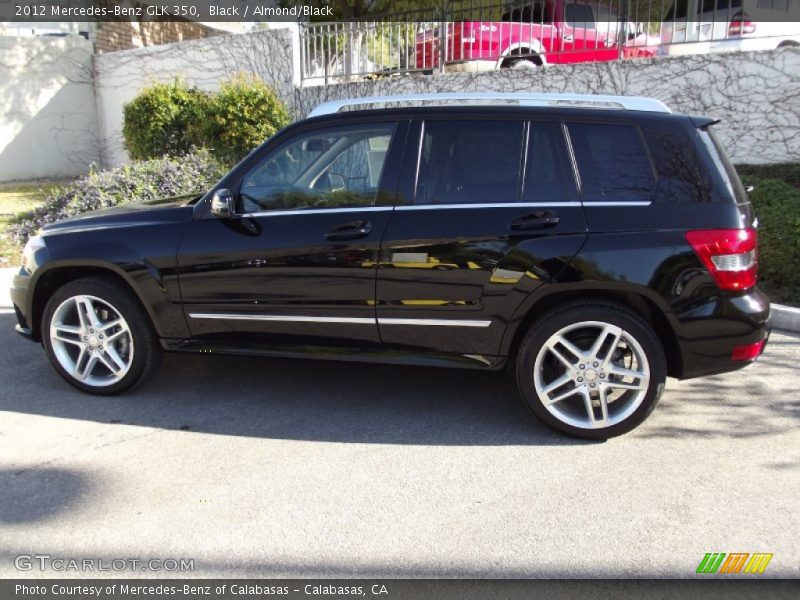 Black / Almond/Black 2012 Mercedes-Benz GLK 350