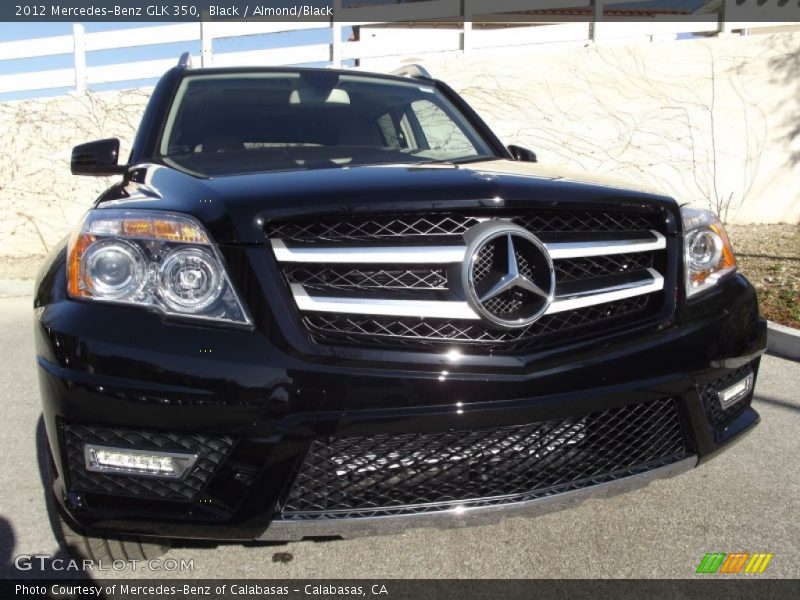 Black / Almond/Black 2012 Mercedes-Benz GLK 350