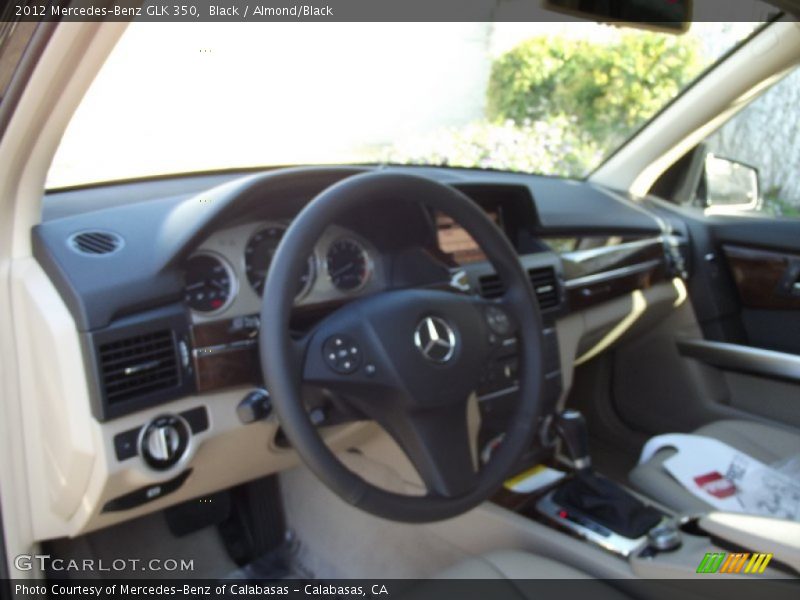 Black / Almond/Black 2012 Mercedes-Benz GLK 350