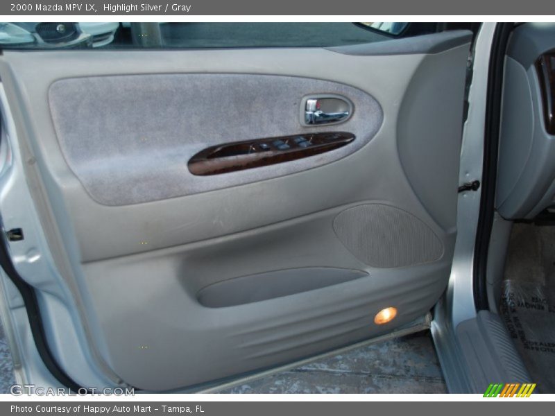 Highlight Silver / Gray 2000 Mazda MPV LX