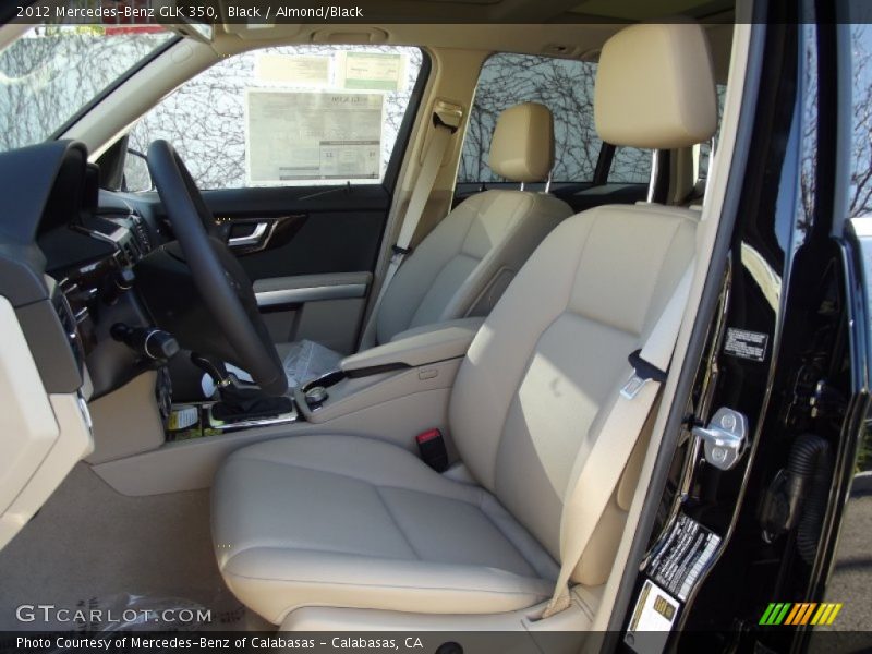 Black / Almond/Black 2012 Mercedes-Benz GLK 350