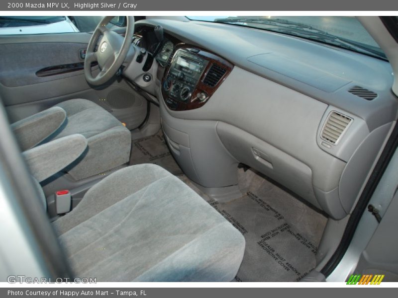 Highlight Silver / Gray 2000 Mazda MPV LX
