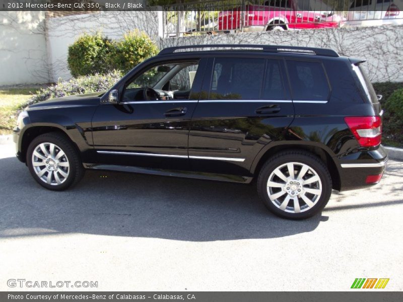 Black / Black 2012 Mercedes-Benz GLK 350