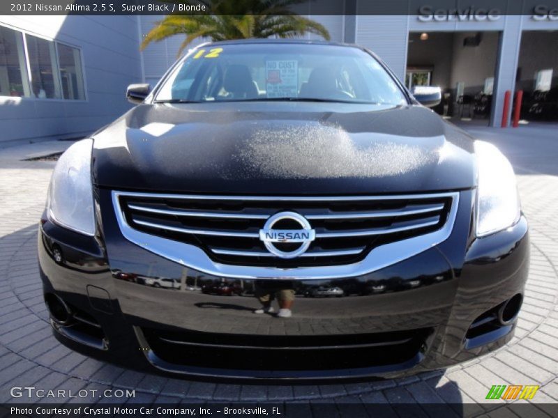 Super Black / Blonde 2012 Nissan Altima 2.5 S