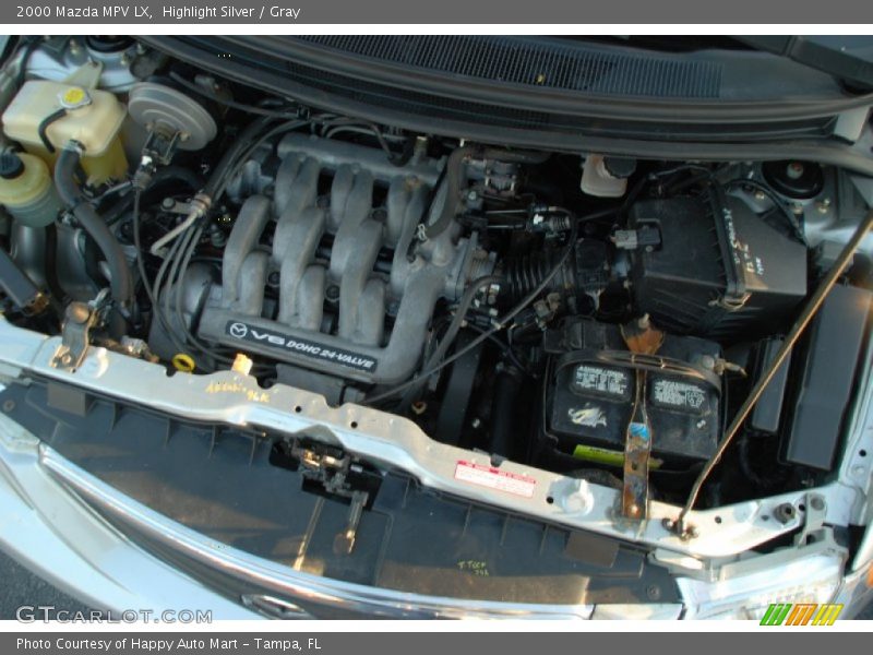 Highlight Silver / Gray 2000 Mazda MPV LX