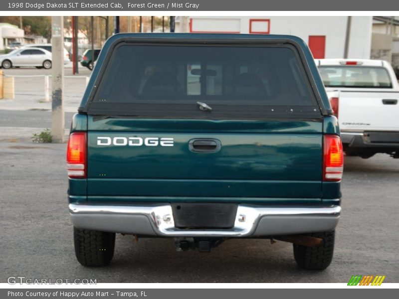 Forest Green / Mist Gray 1998 Dodge Dakota SLT Extended Cab