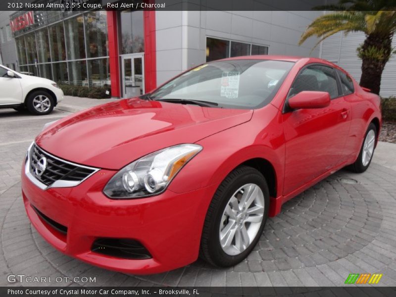 Front 3/4 View of 2012 Altima 2.5 S Coupe