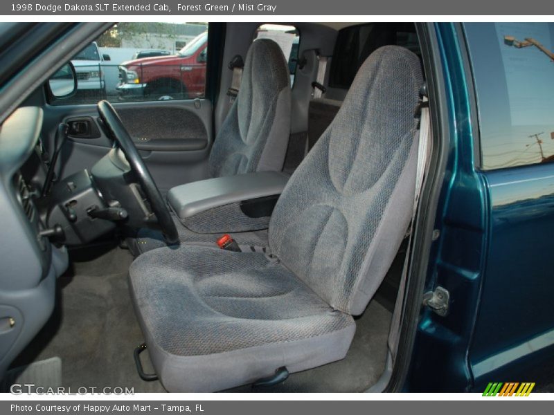 Forest Green / Mist Gray 1998 Dodge Dakota SLT Extended Cab