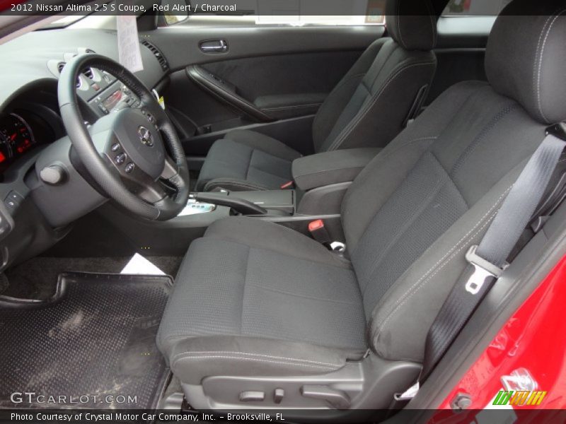 Red Alert / Charcoal 2012 Nissan Altima 2.5 S Coupe