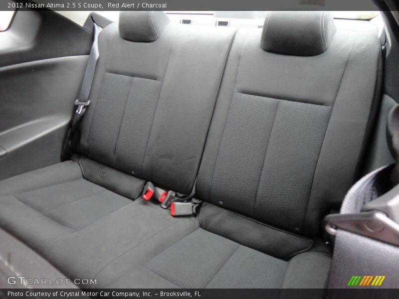 Red Alert / Charcoal 2012 Nissan Altima 2.5 S Coupe