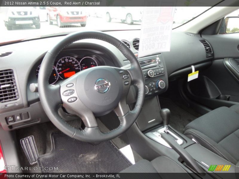 Dashboard of 2012 Altima 2.5 S Coupe